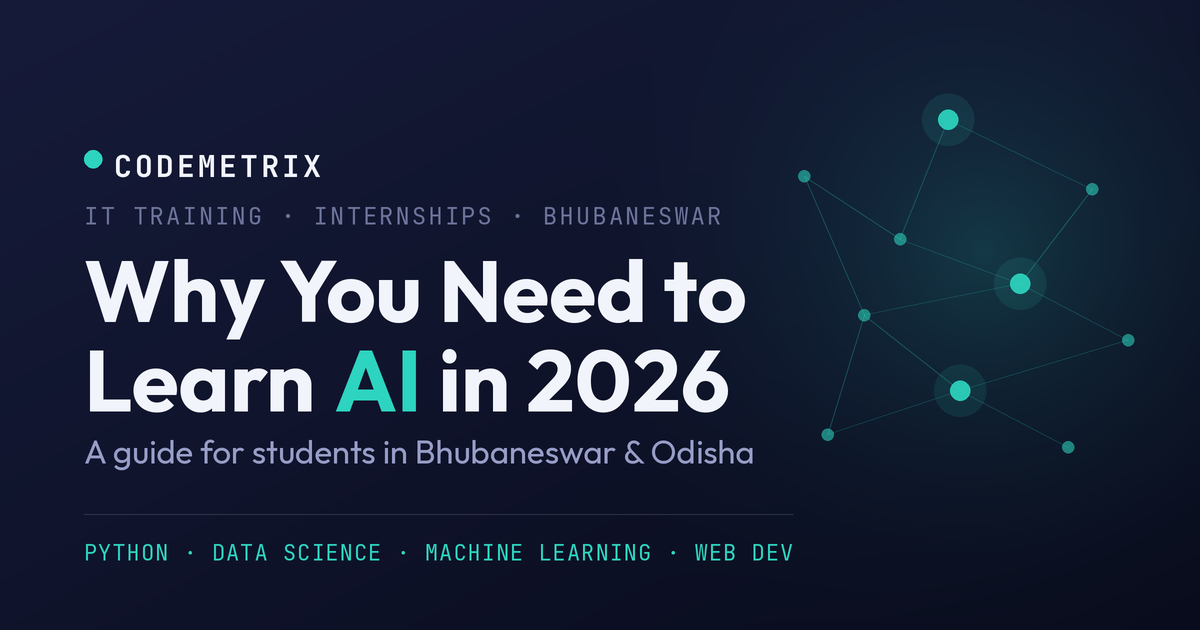 job-oriented, project-based internship — covering Python, data analytics, data science, or web development, with live projects, a certificate, and placement support